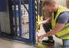 Sarokvédő profil, DURABLE "C35", sárga-fekete