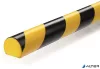 Felületvédő profil, DURABLE 'S32R', sárga-fekete