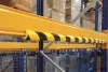 Élvédő profil, mágneses, DURABLE 'C25R', sárga-fekete