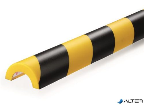 Csővédő profil, DURABLE "P30", sárga-fekete
