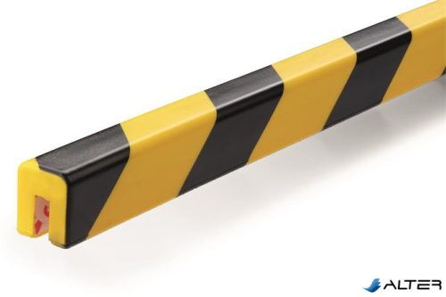 Élvédő profil, DURABLE "E8", sárga-fekete