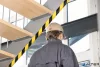 Élvédő profil, DURABLE 'E8', sárga-fekete