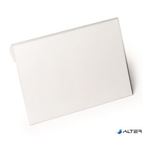   Logisztikai zseb, , behajtható, A5, fekvő, DURABLE "HARD COVER", átlátszó