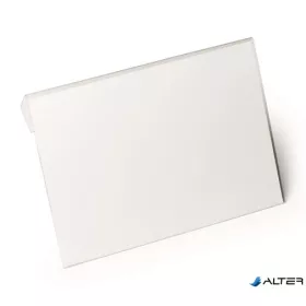   Logisztikai zseb, , behajtható, A5, fekvő, DURABLE "HARD COVER", átlátszó