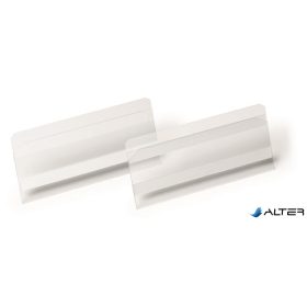   Logisztikai zseb, 150x67 mm, fekvő, DURABLE, öntapadó csíkkal, átlátszó