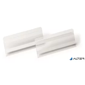   Logisztikai zseb, 150x67 mm, fekvő, DURABLE, öntapadó csíkkal, átlátszó
