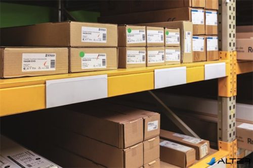 Logisztikai zseb, 210x74 mm, fekvő, DURABLE 'HARD COVER', öntapadó csíkkal, átlátszó