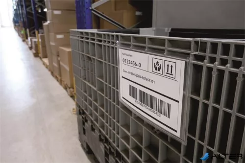 Logisztikai zseb, zsebdróttal, A4, fekvő, PP, DURABLE 'HARD COVER', átlátszó