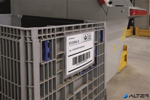 Logisztikai zseb, zsebdróttal, A4, fekvő, PP, DURABLE 'HARD COVER', átlátszó