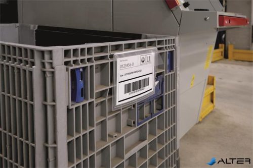 Logisztikai zseb, A5, fekvő, DURABLE, dróttal, áttetsző