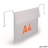 Logisztikai zseb, A4, fekvő, DURABLE, dróttal, áttetsző