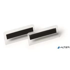   Logisztikai zseb, 100x38 mm, fekvő, DURABLE, mágneses, átlátszó
