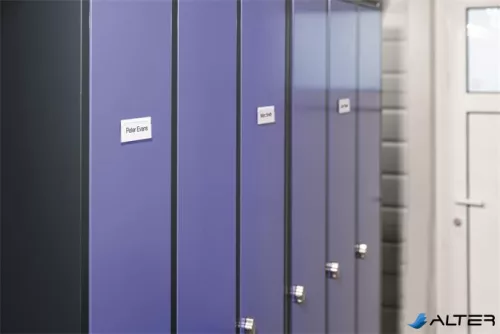 Logisztikai zseb, 100x38 mm, fekvő, DURABLE, mágneses, átlátszó