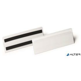   Logisztikai zseb, mágneses, 1/2 A5, fekvő, DURABLE "HARD COVER", átlátszó