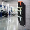 Prospektustartó, fali, álló, A4, DURABLE "FLEXIPLUS 6", fekete