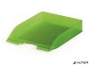Irattálca, műanyag, DURABLE, "Basic", áttetsző zöld