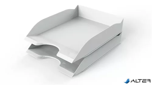 Irattálca, műanyag, DURABLE, "Basic", fehér