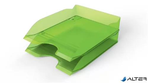 Irattálca, műanyag, DURABLE, "Basic", világoszöld