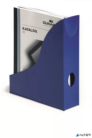 Iratpapucs, műanyag, 73 mm, DURABLE, "Basic", kék