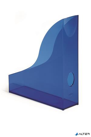 Iratpapucs, műanyag, 73 mm, DURABLE, "Basic", áttetsző kék