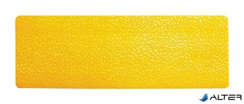 Padlójelölő matrica, 50x150 mm, DURABLE "Csík", sárga