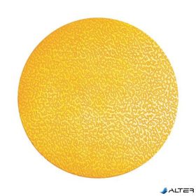   Padlójelölő matrica, 100 mm, DURABLE "Pont", sárga