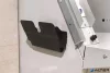 Prospektustartó, fali, fekvő, A4, mágneses, DURABLE "FLEXIPLUS", fekete