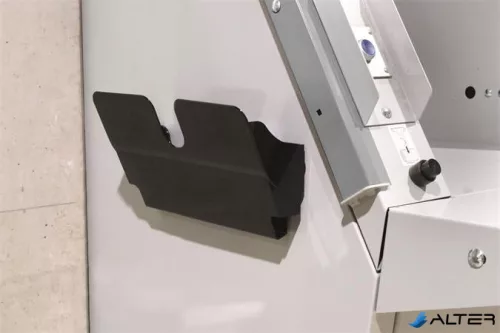Prospektustartó, fali, fekvő, A4, mágneses, DURABLE "FLEXIPLUS", fekete