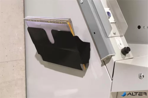 Prospektustartó, fali, fekvő, A4, mágneses, DURABLE "FLEXIPLUS", fekete