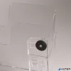 Prospektustartó, fali, fekvő, A4, mágneses, DURABLE "FLEXIPLUS 2", áttetsző