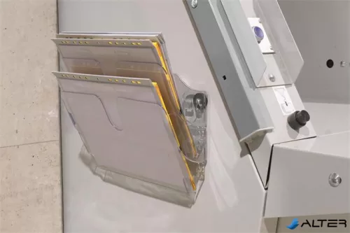 Prospektustartó, fali, fekvő, A4, mágneses, DURABLE "FLEXIPLUS 2", áttetsző