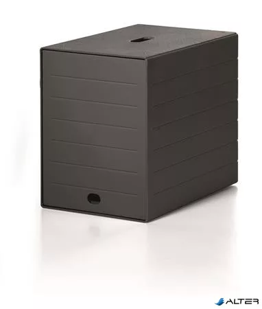 Irattároló, műanyag, 7 fiókos, DURABLE "Idealbox Plus", antracit
