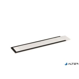 Ársín, 40 mm, mágneses, C-Profil, DURABLE, fekete