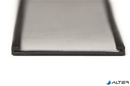 Ársín, 30 mm, mágneses, C-Profil, DURABLE, fekete