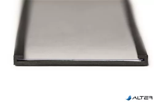 Ársín, 30 mm, mágneses, C-Profil, DURABLE, fekete
