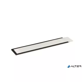 Ársín, 40 mm, mágneses, C-Profil, DURABLE, fekete