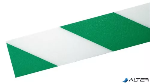 Jelölőszalag, 50 mm x 30 m, 0,7 mm, DURABLE, "DURALINE ", zöld-fehér