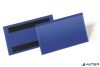 Logisztikai zseb, 150 x 67 mm, fekvő, DURABLE, mágnessel, sötétkék