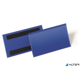   Logisztikai zseb, 150 x 67 mm, fekvő, DURABLE, mágnessel, sötétkék