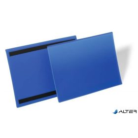   Logisztikai zseb, A4, fekvő, DURABLE, mágneses, sötétkék