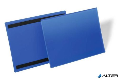 Logisztikai zseb, A4, fekvő, DURABLE, mágneses, sötétkék