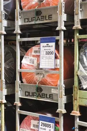 Logisztikai zseb, A4, álló, DURABLE "Neodym", mágnessel, sötétkék