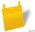 Logisztikai zseb, szalaggal, A5, fekvő, DURABLE, sárga