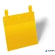Logisztikai zseb, szalaggal, A5, fekvő, DURABLE, sárga