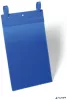 Logisztikai zseb, A4, álló, DURABLE, szalaggal, kék