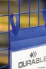 Logisztikai zseb, A4, álló, DURABLE, szalaggal, kék