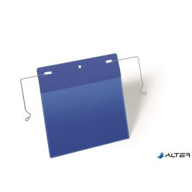 Logisztikai zseb, A5, fekvő, DURABLE, dróttal, sötétkék