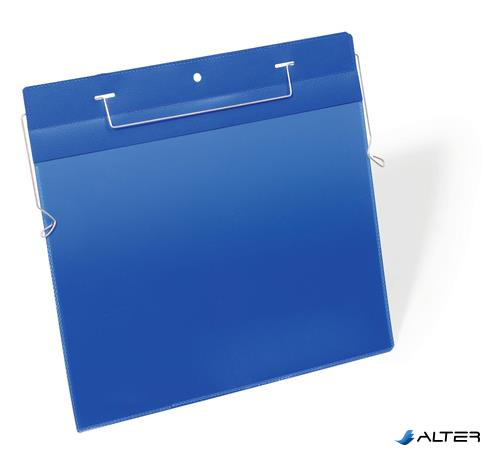 Logisztikai zseb, A4, fekvő, DURABLE, dróttal, sötétkék