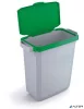 Nyitható tető, 60 l-es szemeteshez, műanyag, DURABLE "Durabin®", zöld