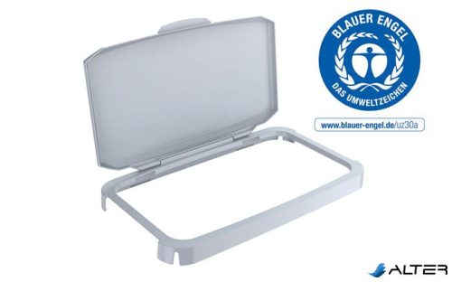 Nyitható tető, 60 l-es szemeteshez, műanyag, DURABLE "Durabin®", szürke